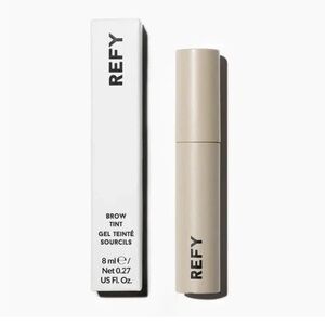 NIB REFY Brow Tint Eyebrow Gel DEEP BROWN NIB